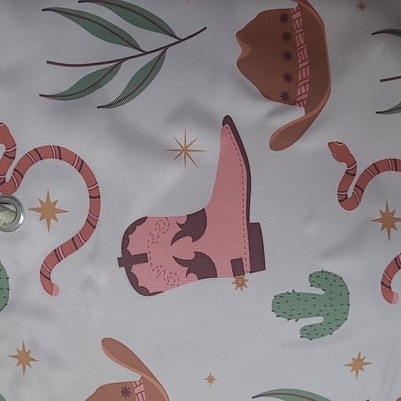 Weston Womens Themed Rope Handle Tote Bag Minor signs Of Wear . Shown in photo. - Picture 2 of 12